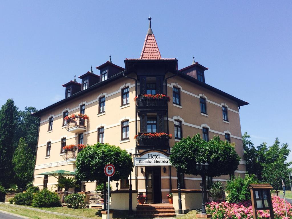 Hotel Bb Bahnhof Bertsdorf Olbersdorf ภายนอก รูปภาพ